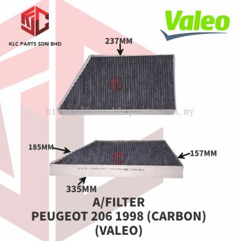 A FILTER PEUGEOT 206 1998 (CARBON) (VALEO)