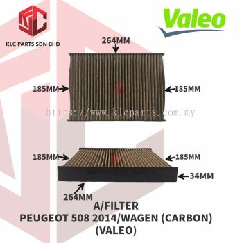 A FILTER PEUGEOT 508 2014 WAGEN (CARBON) (VALEO)