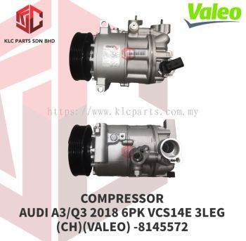 COMPRESSOR AUDI A3 / Q3 2018 6PK VCS14E (CH)(VALEO) 814572