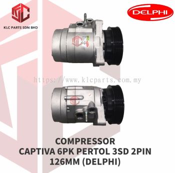 COMPRESSOR CHEV CAPTIVA 6PK PERTOL 3SD (DELPHI)