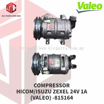 COMPRESSOR HICOM / ISUZU ZEXEL 24V 2A (VALEO)-815164