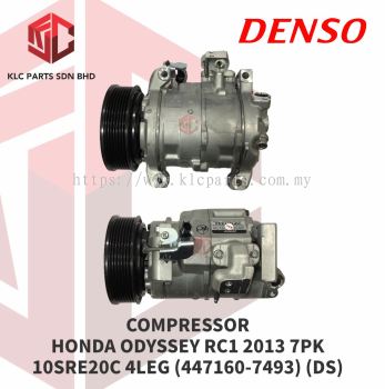 COMPRESSOR HONDA ODYSSEY RC1 2013 7PK 10SRE20C 4LEG (447160-7493) (DS)