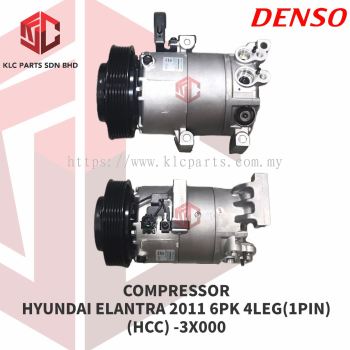 COMPRESSOR HYUNDAI ELANTRA 2011 6PK (HCC)-3X000