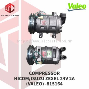 COMPRESSOR HICOM/ISUZU ZEXEL 24V 2A (VALEO)-815164