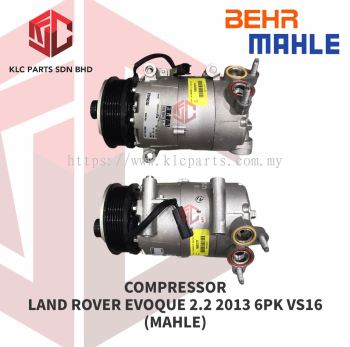 COMPRESSOR LAND ROVER EVOQUE 2.2 2013 6PK VS16 (MAHLE)