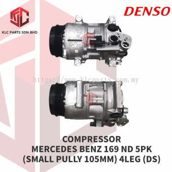 COMPRESSOR MERCEDES BENZ 169 ND 5PK (SMALL PULLY 105MM)  (DS)