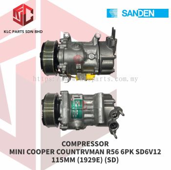 COMPRESSOR MINI COOPER COUNTRVMAN R56 6PK SD6V12 (1929E)(SD)