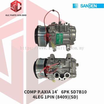 COMPRESSOR PERODUA AXIA 14' 6PK SD 7B10 (8409)(SD)