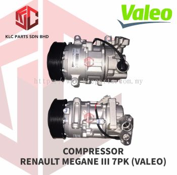 COMPRESSOR RENAULT MEGANE III 7PK (VALEO)