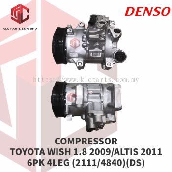 COMPRESSOR TOYOTA WISH 1.8 2009/ALTIS 2011 6PK (2111/4840 )(DS)