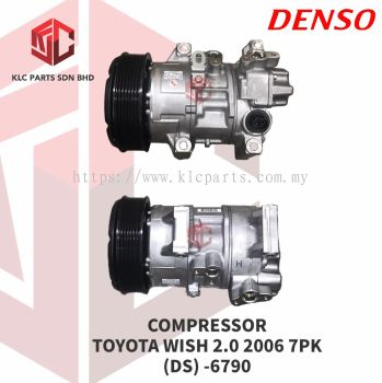 COMPRESSOR TOYOTA WISH 2.0 2006 7PK (DS) -6790