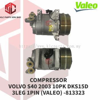 COMPRESSOR VOLVO S40 S40 2003 10PK DKS15D (VALEO)-813323