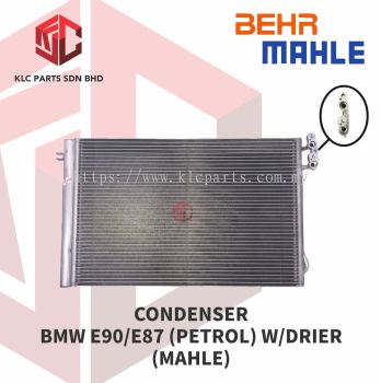 CONDENSER BMW E90/E87 (PETROL) W/DRIER (MAHLE)