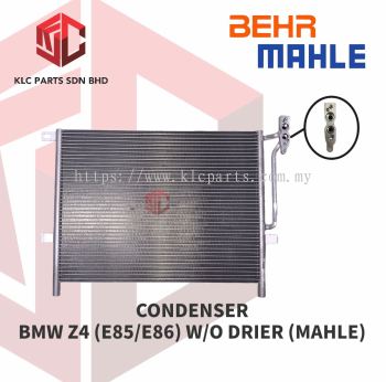 CONDENSER BMW Z4 (E85/E86) W/O DRIER (MAHLE)