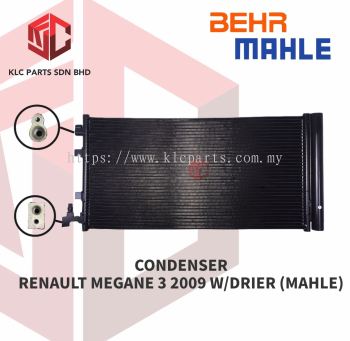 CONDENSER RENAULT MEGANE 3 2009 W/DRIER (MAHLE)