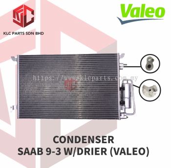 CONDENSER SAAB 9-3 W/DRIER (VALEO)