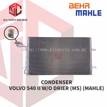 CONDENSER VOLVO S40 II W/O DRIER (MS) (MAHLE)