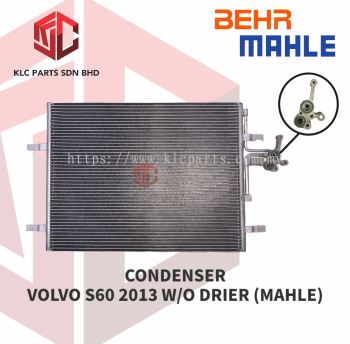 CONDENSER VOLVO S60 2013 W/O DRIER (MAHLE)