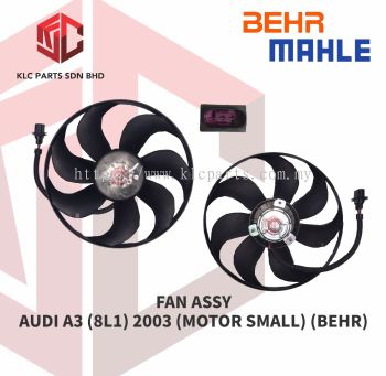 FAN ASSY AUDI A3 (8L1) 2003 (MOTOR SMALL)(BEHR)