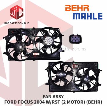 FAN ASSY FORD FOCUS 2004 W/RST (2 MOTOR) (BEHR)