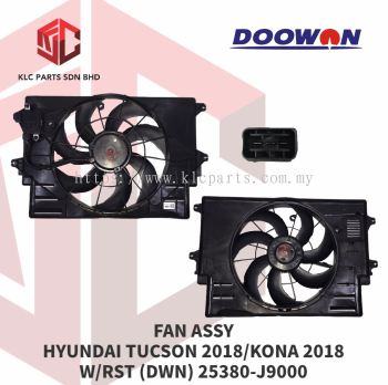 FAN ASSY HYUNDAI TUCSON 2018/KONA 2018 W/RST (DWN) 25380-J9000