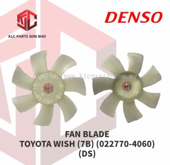 FAN BLADE TOYOTA WISH (7B) (022770-4060) (DS)