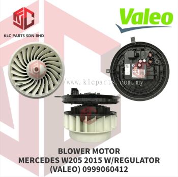 BLOWER MOTOR MERCEDES W205 2015 W/REGULATOR & WHEEL (VALEO) 0999060412