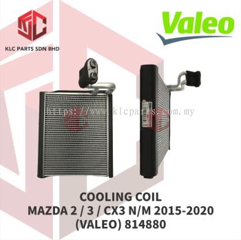 COOLING COIL MAZDA 2  SKYACTIV / MAZDA 3 / MAZDA CX3 N/M 2015-2020 (VALEO) 814880