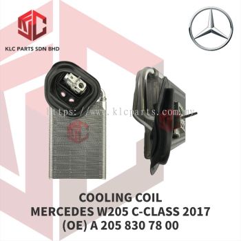 COOLING COIL MERCEDES W205 C-CLASS 2017 W/VALVE (OE)  A 205 830 78 00