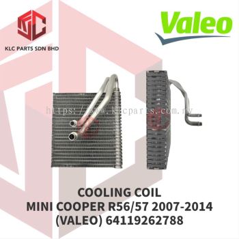 COOLING COIL MINI COOPER R56/57 2007-2014 (VALEO) 64119262788