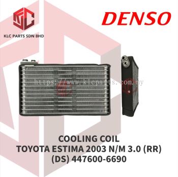 COOLING  COIL TOYOTA ESTIMA 2003 ACR30 3.0 (REAR)(DS)(447600-6690)