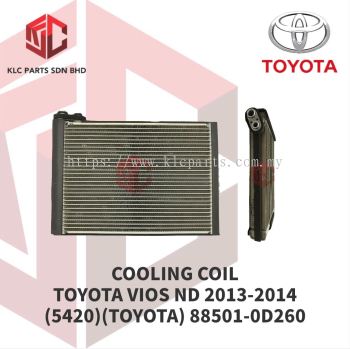 COOING COIL TOYOTA VIOS ND 2013-2014 (5420)(TOYOTA) 88501-0D260