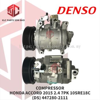 COMPRESSOR HONDA ACCORD 2015 2.4 7PK 10SRE18C 4LEG (DS)(447280-2111)