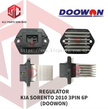 REGULATOR KIA SORENTO 3PIN 6P BLACK (ORIGINAL)