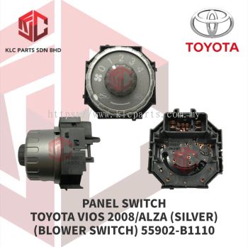 PANEL SWITCH TOYOTA VIOS 2008 (SILVER)(BLOWER SWITCH) 55902-B1110