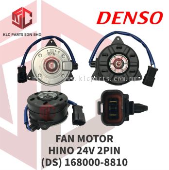 FAN MOTOR HINO 24V 2PIN (WY)(DS) 168000-8810