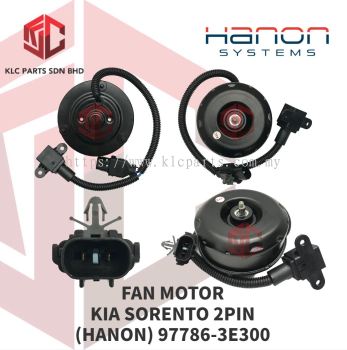 FAN MOTOR KIA SORENTO W/AMPLIFIER 2PIN (HONON) 97786-3E300