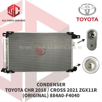 CONDENSDER TOYOTA C-HR 2018 / CROSS 2021 ZGX11R W/DRIER (ORG) 884A0-F4040