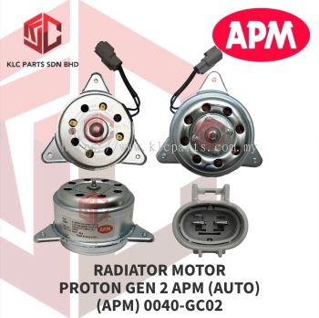 RADIATOR MOTOR PROTON GEN 2 APM (AUTO)(APM) 0040-GC02