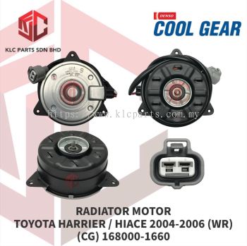 RADIATOR MOTOR TOYOTA HARRIER 2003 2.4 / HIACE 2004-2006 / CAMRY 2015 AVV50 (WR)(CG) 168000-1660