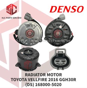 RADIATOR MOTOR TOYOTA VELLFIRE 2016 GGH30R (DS) 168000-5020