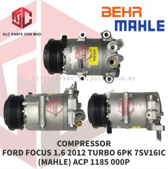 COMPRESSOR FORD FOCUS 1.6 2012 TURBO 6PK 7VS16IC 4LEG (MAHLE) ACP 1185 000P