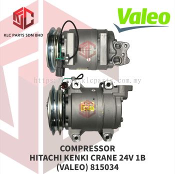 COMPRESSOR HITACHI KENKI CRANE 24V 1B (VALEO) 815034