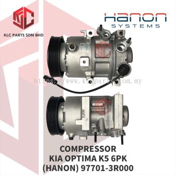 COMPRESSOR KIA OPTIMA K5 6PK 4LEG 2PIN 119MM (HANON) 97701-3R000 / 3V110