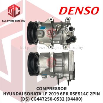 COMPRESSOR HYUNDAI SONATA LF 6PK 6SES14C 2PIN 4LEG (DS) CG447250-0532 / 97701-D4400