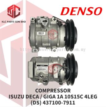 COMPRESSOR ISUZU DECA/GIGA/FXZ/FORWARD 1A 10S15C 4LEG (DS) 437100-7911