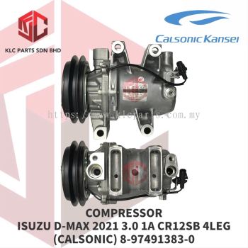 COMPRESSOR ISUZU D-MAX 2021 3.0 1A CR12SB 4LEG (CALSONIC) 8-97491383-0