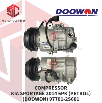 COMPRESSOR�KIA SPORTAGE 2014�6PK (PETROL) 3LEG 3PIN 120MM (DOOWON) 97701-2S601 �