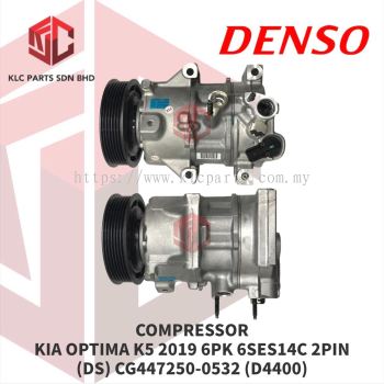 COMPRESSOR KIA OPTIMA K5 2019 6PK 6SES14C 2PIN 4LEG (DS) CG447250-0532 / 97701-D4400