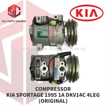 COMPRESSOR KIA SPORTAGE 1995 1A DKV14C 4LEG (ORIGINAL) 